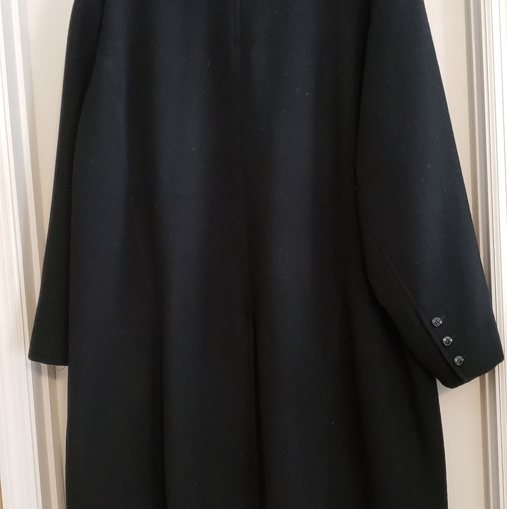 Full length wool coat